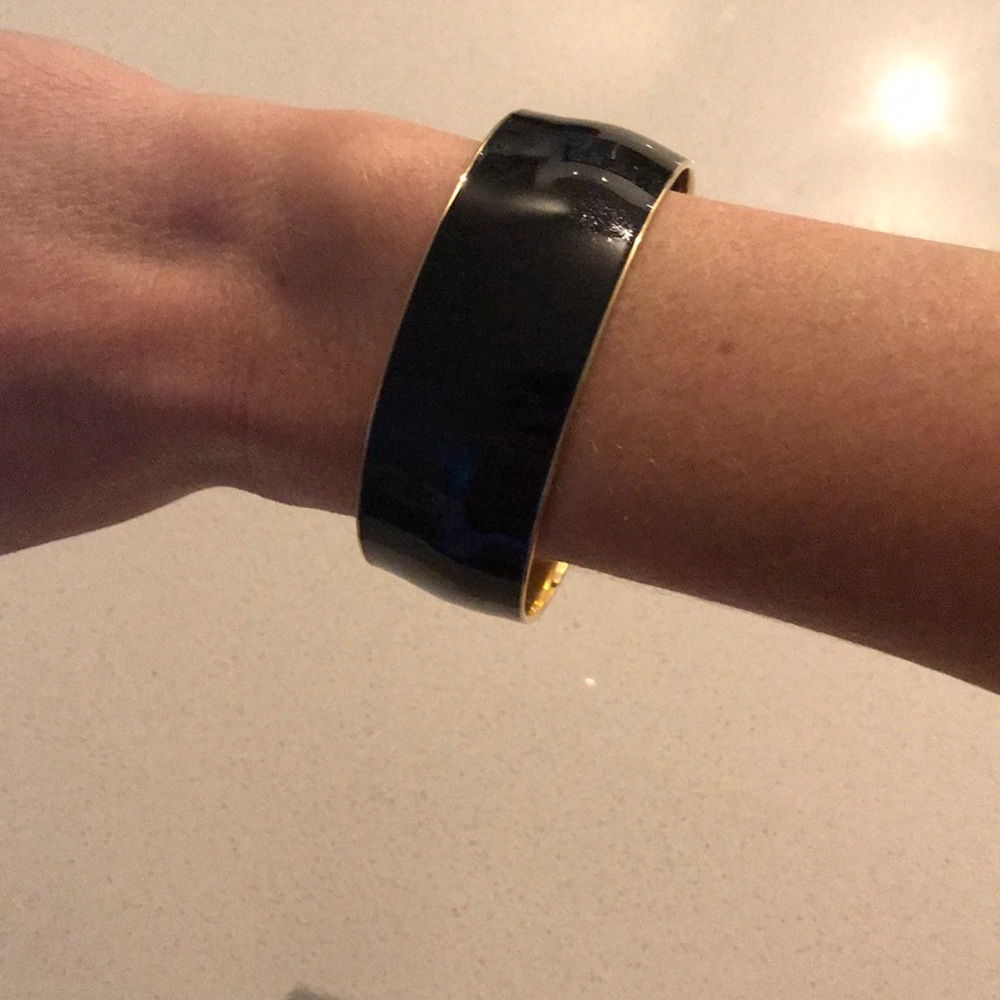 Jcrew bangle, black.